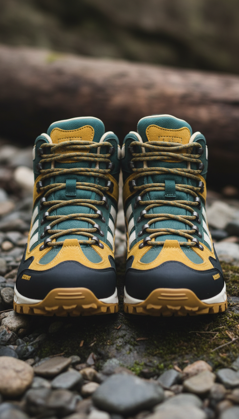 All-Terrain Hiking Boots With Vibram Sole